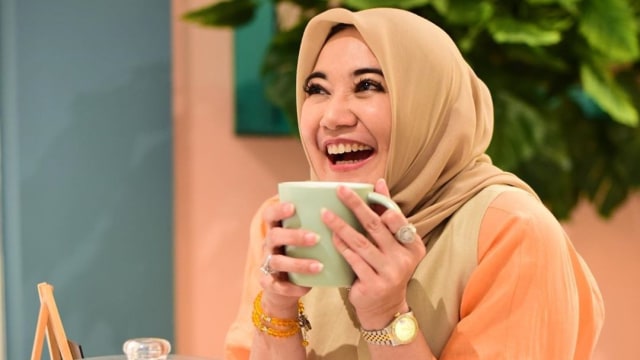 Istri almarhum Sys NS, Shanty Widhiyanti. Foto: Instagram @shantywsh.