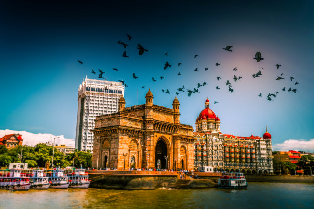 Gateway of India pada pagi hari Foto: Shutter Stock