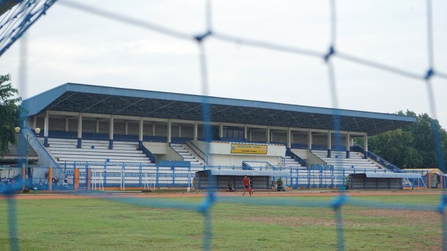 Suasana Stadion Tugu Jakarta Utara. Foto: Nugroho Sejati/kumparan