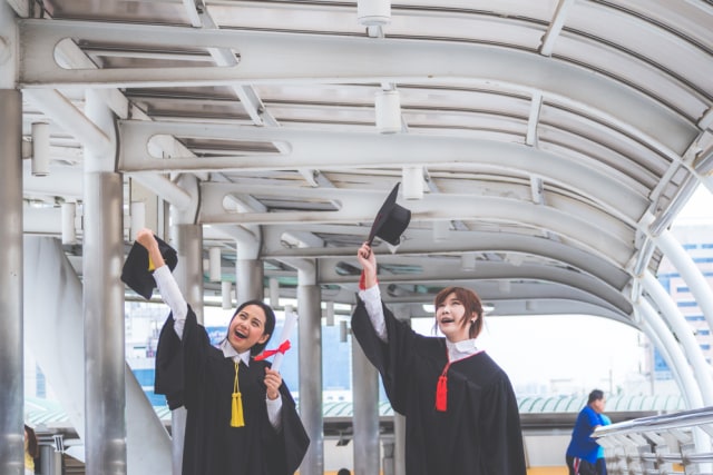 com-Ilustrasi seorang sarjana Foto: Shutterstock