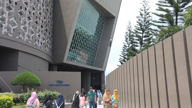 Ilustrasi Museum Tsunami Aceh untuk merawat pengetahuan tentang bencana tsunami Aceh pada 2004 lalu. Foto: Husaini/acehkini