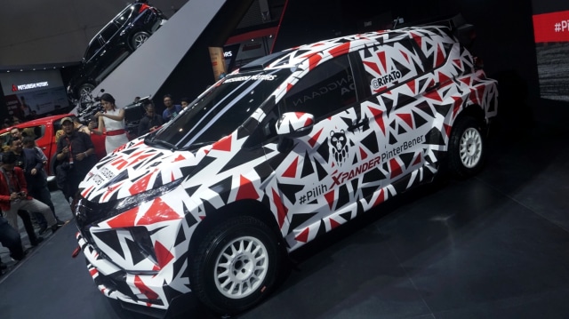 Mobil Xpander AP4 Concept di pameran otomotif Indonesia Internasional Motor Show (IIMS) di jiexpo kemayoran. Foto: Irfan Adi Saputra/kumparan