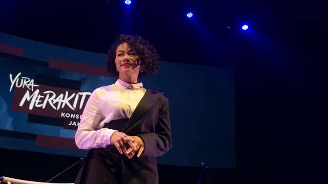 Yura Yunita di konferensi pers ‘Yura Merakit Konser Jakarta’. Foto: Sarah Yulianti Purnama/kumparan