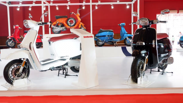 Skuter Lambretta di IIMS 2019 Foto: Aditya Pratama Niagara/kumparan