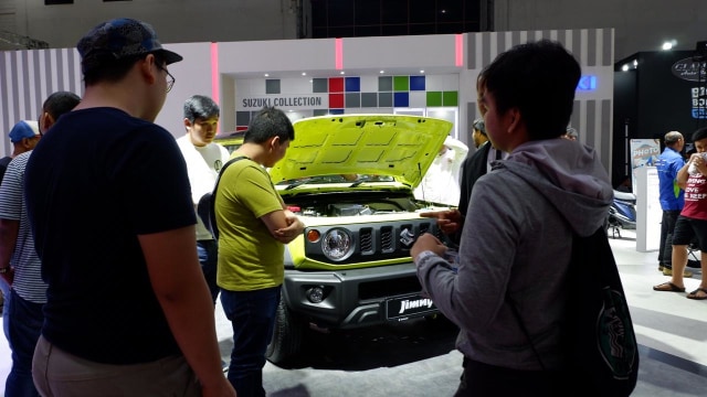 Suzuki Jimny di IIMS 2019 Foto: Aditya Pratama Niagara/kumparan
