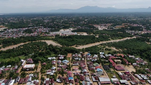 Suasana banjir di Bengkulu. Foto: Dok. BNPB
