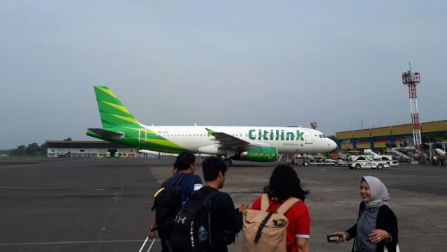 Ilustrasi Pesawat Citilink. Foto: Aditia Noviansyah/kumparan