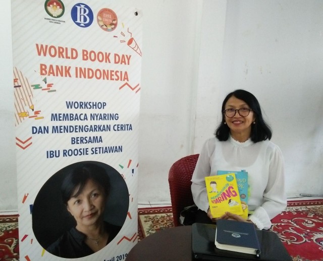 Roosie Setiawan. Foto : Amanah Nur Asiah/Basra