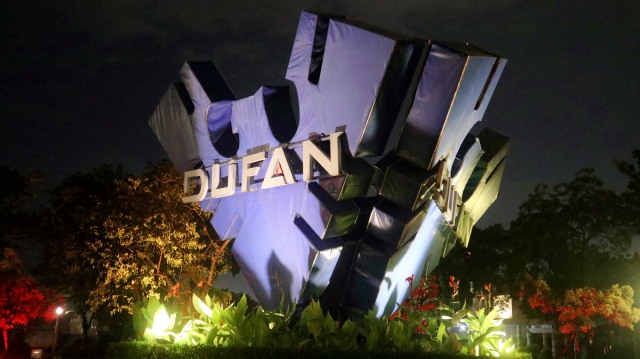 Dufan pada malam hari Foto: Helinsa Rasputri/kumparan