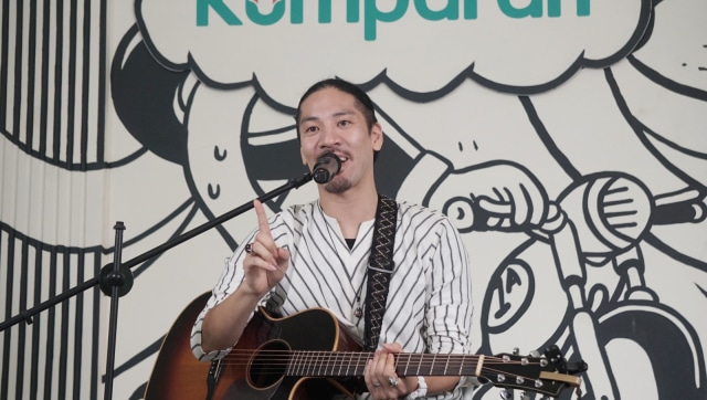 Hiroaki Kato saat berkunjung ke kantor kumparan Jalan Jati Murni No.1A, Jati Padang, Jakarta Selatan. Foto: Dicky Adam Sidiq/kumparan