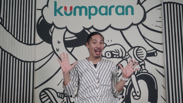 Hiroaki Kato saat berkunjung ke kantor kumparan Jalan Jati Murni No.1A, Jati Padang, Jakarta Selatan. Foto: Dicky Adam Sidiq/kumparan