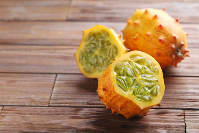 Ilustrasi Buah Kiwano Foto: Shutterstock/5 second Studio
