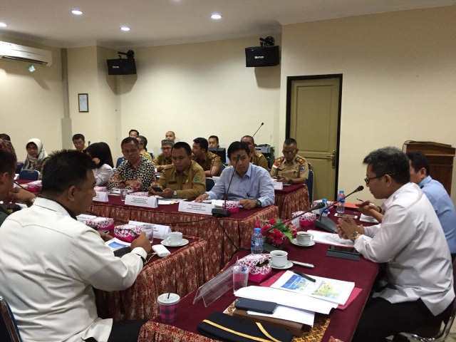 Rapat koordinasi Timpora yang digelar Kantor Wilayah Kemenkum HAM Kalbar. Foto: Dok Hi!Pontianak