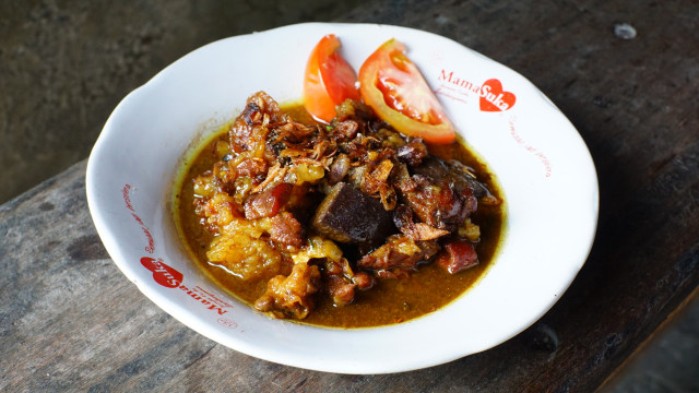 Tongseng di Sate Kambing Sor Talok Foto: Azalia Amadea/Kumparan