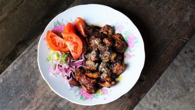 Sate Kambing Sor Talok di Yogyakarta Foto: Azalia Amadea/Kumparan