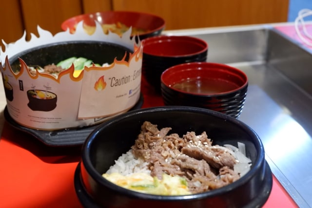 Menu di SamWon Express di Mall Boemi Kedaton, Senin (29/4) | Foto : Obbie Fernando/Lampung Geh