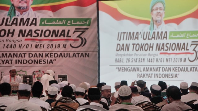 Suasana sebelum dimulainya Ijtima Ulama 3 di Hotel Lorin, Sentul, Bogor, Rabu (1/5/2019). Foto: Irfan Adi Saputra/kumparan