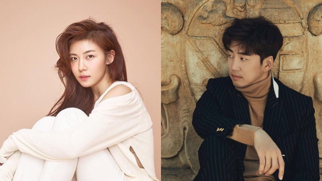 Ha Ji Won dan Yoon Kye Sang. Foto: Instagram/@hajiwon1023 dan Saram Entertainment