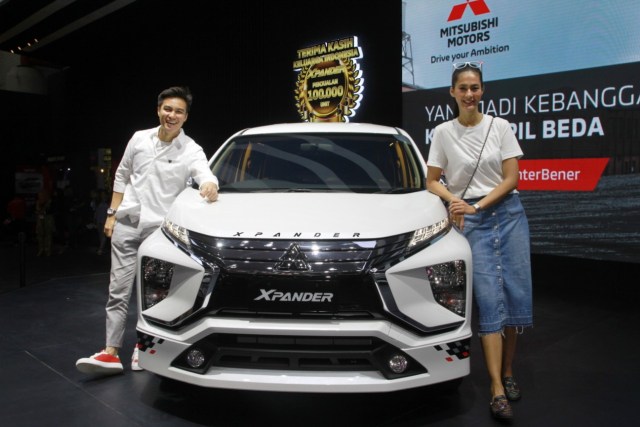 Baim-Paula merupakan salah satu konsumen Mitsubishi Xpander Foto: dok. MMKSI