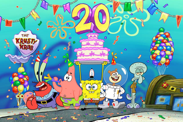 Serial 20 tahun kartun SpongeBob Squarepants. Foto: dok Hi!Pontianak