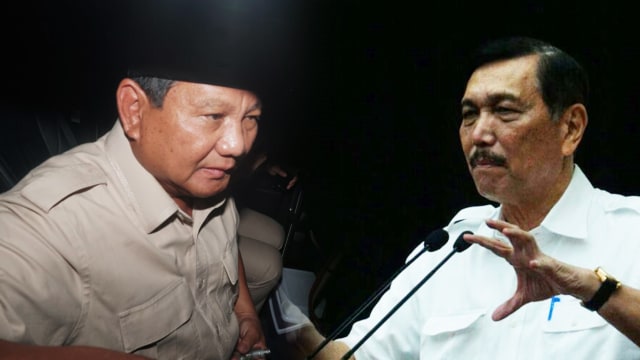 Prabowo Subianto dan Luhut Panjaitan Foto: Irfan Adi Saputra/kumparan dan Jamal Ramadhan/kumparan