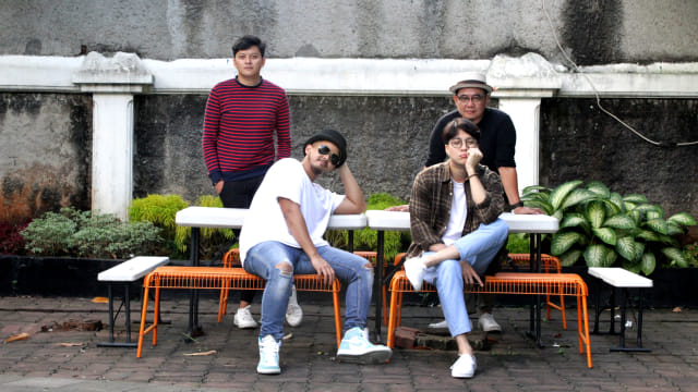 Yovie & Nuno saat berkunjung ke kantor kumparan. Foto: Faisal Rahman