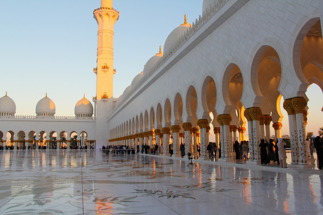Ilustrasi masjid dan komunitas Muslim Foto: Pixabay