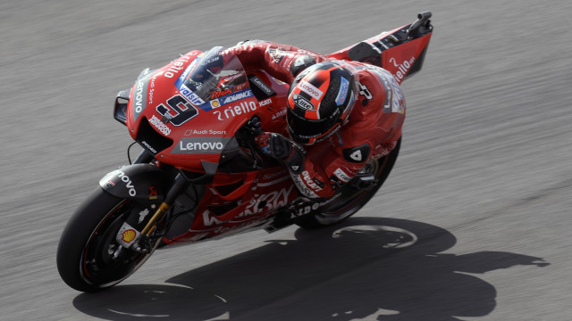 Danilo Petrucci jadi yang tercepat di FP2 MotoGP Spanyol 2019. Foto: JUAN MABROMATA / AFP