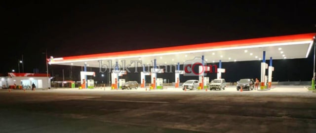 Di Tol Surabaya-Ngawi, Ada SPBU Baru Pertamina