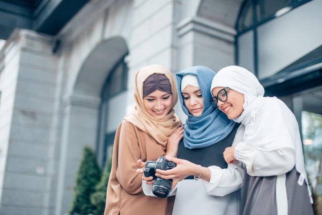 Ilustrasi Traveler Muslim Foto: Shutter Stock