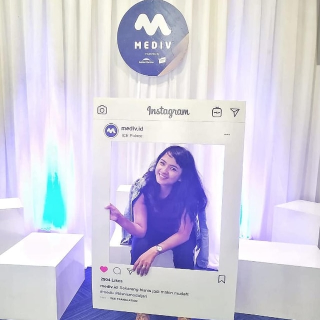 Menghadiri grand launching MEDIV bersama KUMPARAN di Ice Palace Lotte Shopping Avenue!