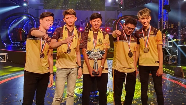 ONIC Esports juara Mobile Legends Professional League (MPL) Season 3. Foto: ONIC Esports/Instagram