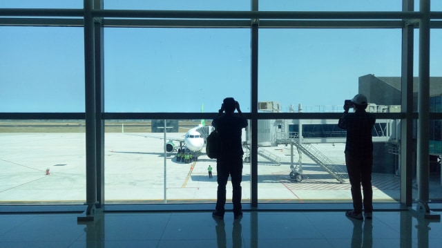 Suasana Bandara Udara Internasional Yogyakarta atau Yogyakarta International Airport (YIA) saat mulai beroperasi komersial pada Senin, 6 Mei 2019. Foto: Resya Firmansyah/kumparan