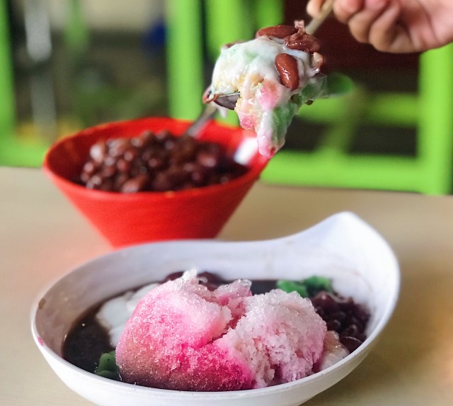 Es Pisang Ijo Pemuda. Foto: Toshiko/kumparan