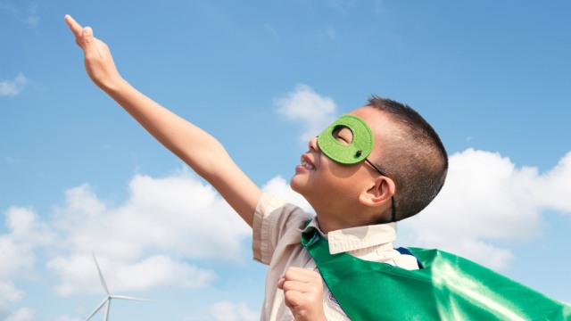 Superhero cilik. Foto: Shutterstock