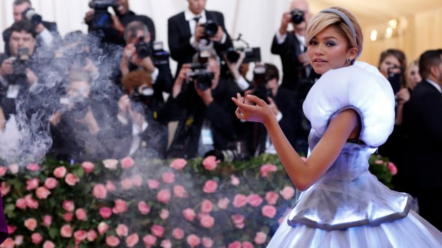 Zendaya di Met Gala 2019. Foto: REUTERS/Mario Anzuoni
