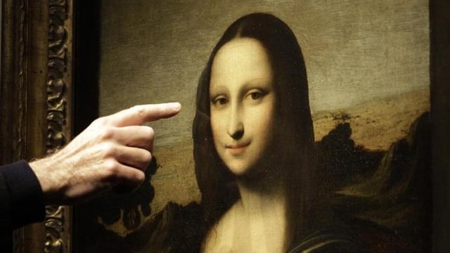 Ilustrasi lukisan Mona Lisa. Foto: Denis Balibouse/Reuters