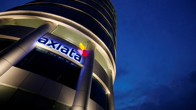 Perusahaan telekomunikasi Axiata. Foto: Bazuki Muhammad/Reuters