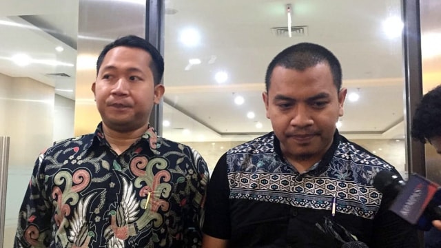 Azis Yanuar, Pengacara Bahtiar Nasir di Bareskrim Polri Foto: Ricky/kumparan
