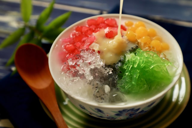 Ilustrasi sajian es untuk buka puasa Foto: dok.shutterstoc