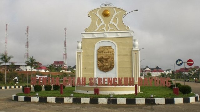 Semboyan kabupaten Tebo. Foto: ist