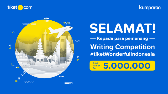 com-Pengumuman tiket.com Writing Competition 2019 Foto: Naufal Ridho/kumparan