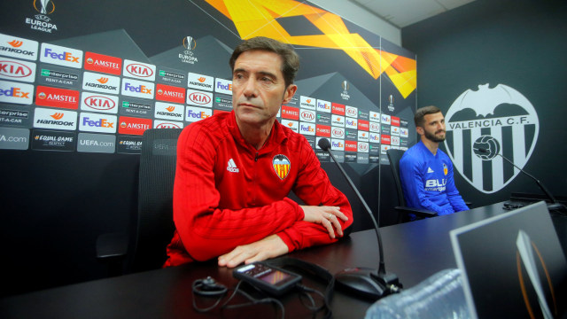 Pelatih Valencia, Marcelino Garcia Toral. Foto: REUTERS/Heino Kalis