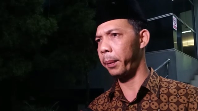Fajri Safi’i usai melaporkan Permadi di Polda Metro Jaya, Jakarta Selatan, Kamis (9/5). Foto: Fachrul Irwinsyah