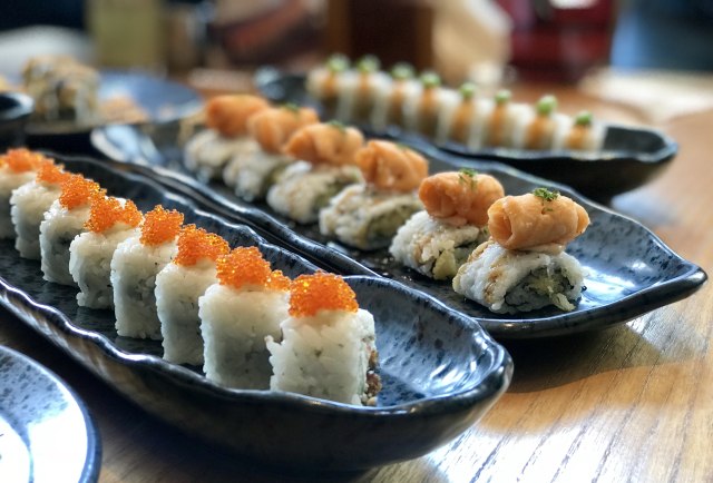 Ilustrasi Sushi Tei Foto: Toshiko/kumparan