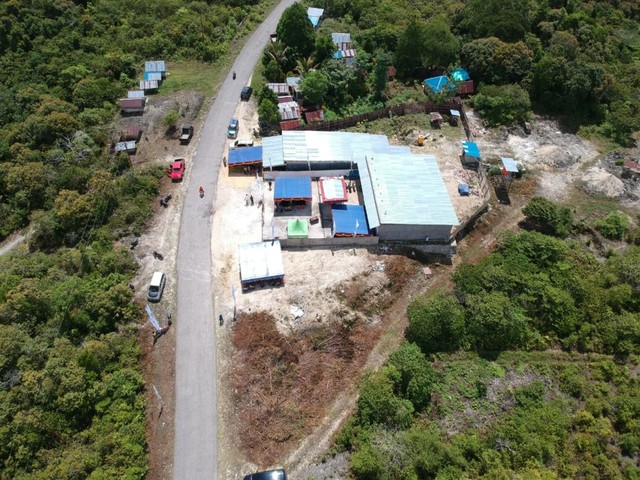 SPBU Maybrat yang baru diresmikan. Foto: Jeje/balleo-kumparan