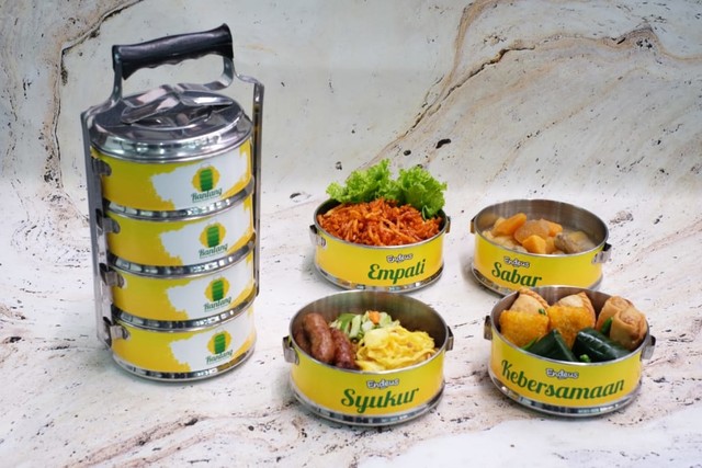 Rantang-rantang Kasih Sayang, program spesial Ramadan yang diluncurkan oleh Endeus (dok. Endeus)