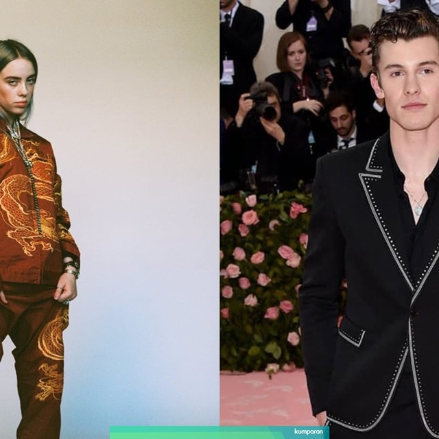 Billie Eilish dan Shawn Mendes. Dok. Facebook