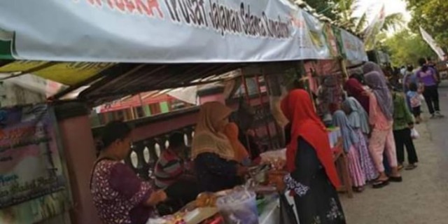 Desa Jalur Pipa Blok Cepu Buka Bazar Ramadhan