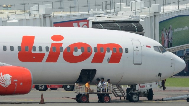 Pesawat Lion Air. Foto: AFP/Adek Berry